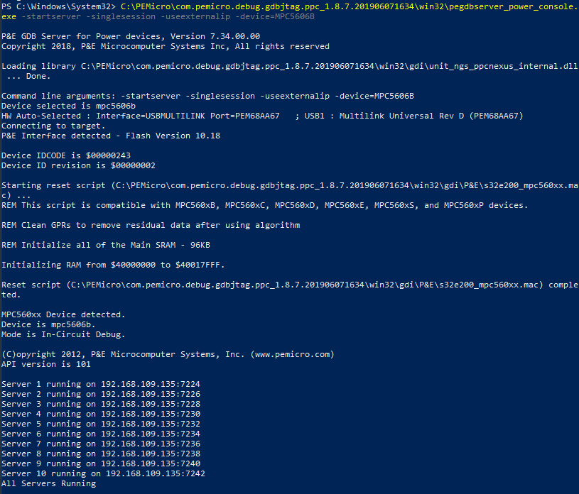 Debugging Ppc With Pemicro Multilink 